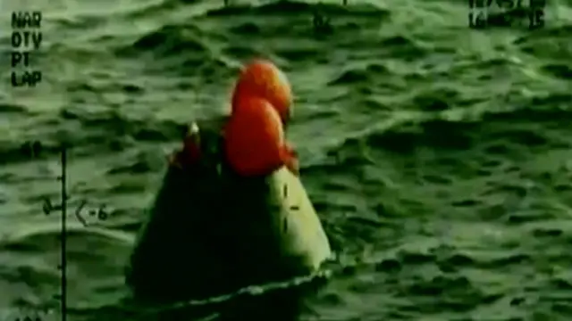 猎户飞船在墨西哥对开太平洋海域溅落