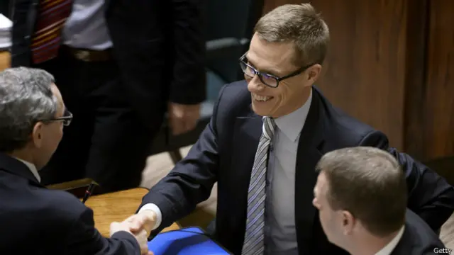 Заседание парламента Финляндии