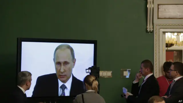 Выступление президента Путина