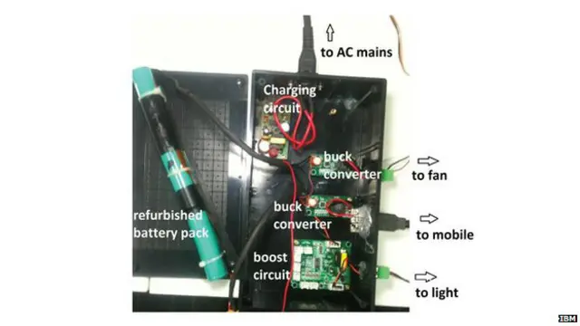 آئی بی ایم کے مطابق ارجر نامی ایک کٹ سے سال بھر تک روزانہ چار گھنٹے ایک لیڈ بلب جلایا جا سکتا ہے