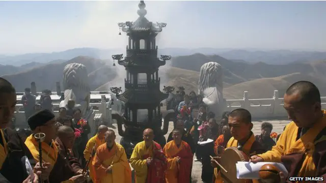 चीन में मंदिर