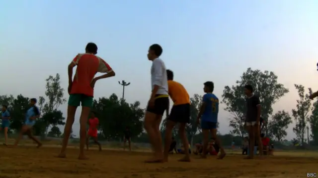 कबड्डी, निज़ामपुर, गाँव, हरियाणा