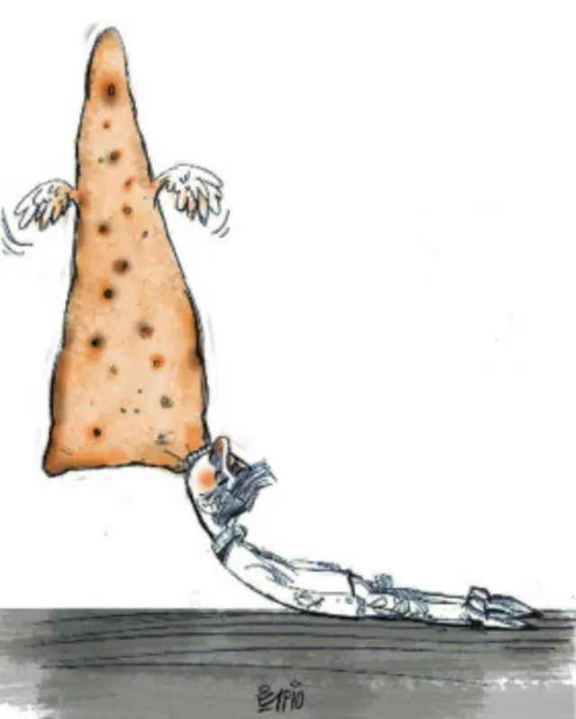 کارتون فیروزه مظفری، اعتماد