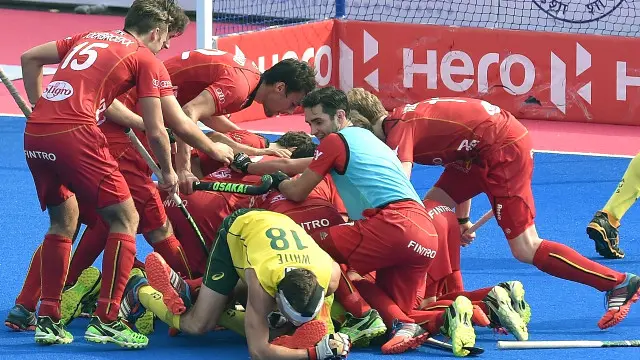 بیلجیئم کو 60 ویں منٹ میں کامیابی حاصل ہوئی اور یوں آسٹریلیا اور بیلجیئم کا میچ چار چار گول سے برابر رہا