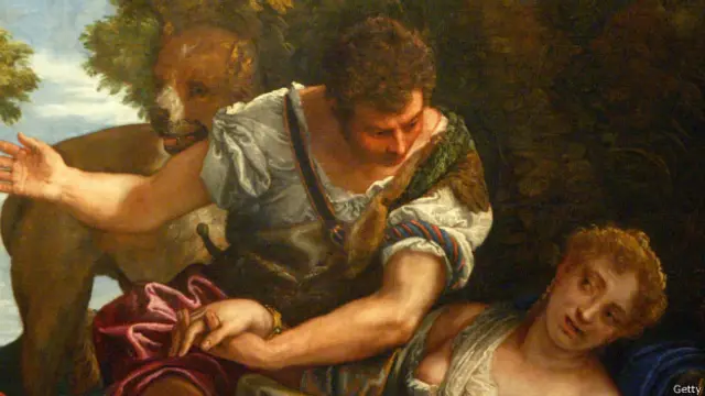 Фрагмент картины Веронезе "Кефал и Прокрида"