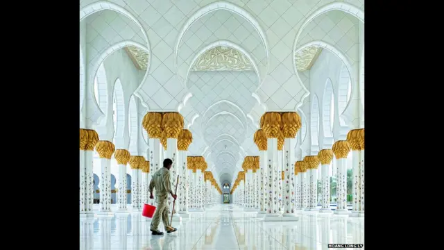 होएंग लोंग ली, अबु धाबी, ज़ाएद ग्रैंड मस्जिद 