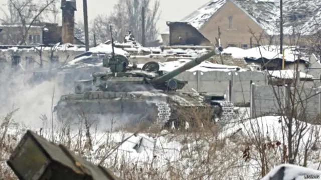 Танк, Донбасс