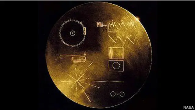 Золотая пластинка на "Вояджере"