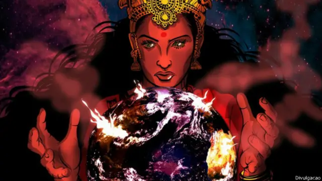 Quadrinhos de Priya Shakti (foto: Divulgação)