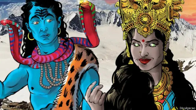 Personagens da história em quadrinhos indiana (Foto: Divulgação)