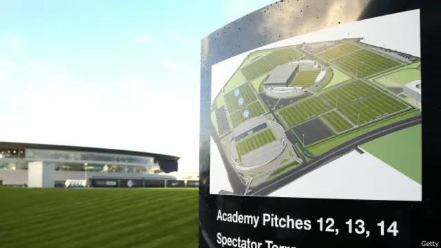 Area latihan Manchester City