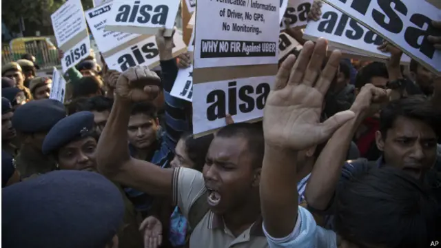 उबर टैक्सी रेप मामला