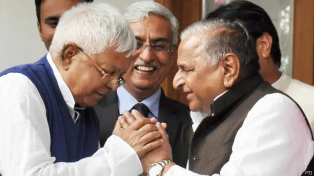 मुलायम, लालू यादव