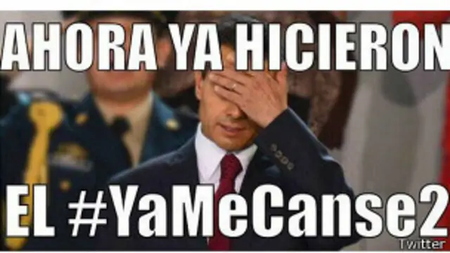 Tuit de #Yamecanse