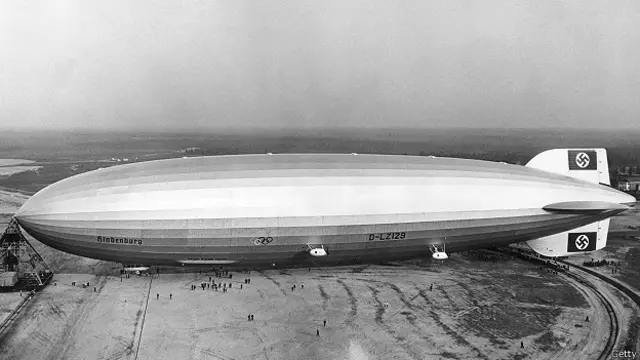 "Гинденбург" остается самым большим из когда-либо построенных летательных аппаратов. 