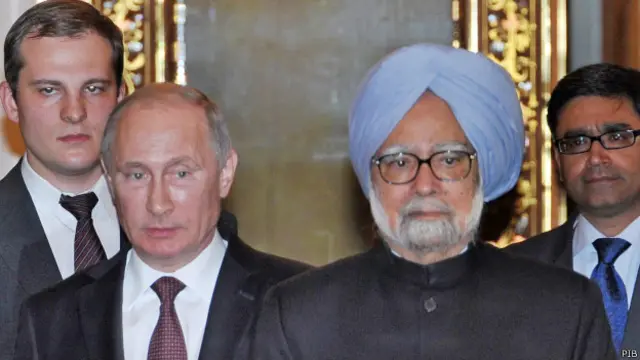 मनमोहन सिंह, पुतिन