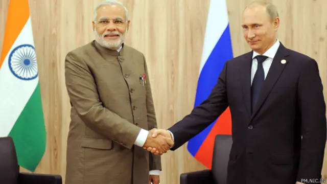 पुतिन, मोदी