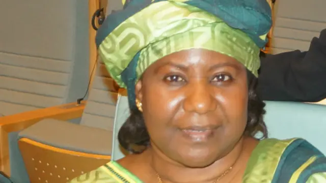 Mariam Sankara, chez elle, à Montpellier, en 2014