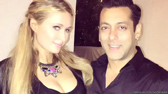 پونے کی ایک پارٹی میں ہالی وڈ اور بالی وڈ کے دونوں سٹار یکجا ہوئے تھے