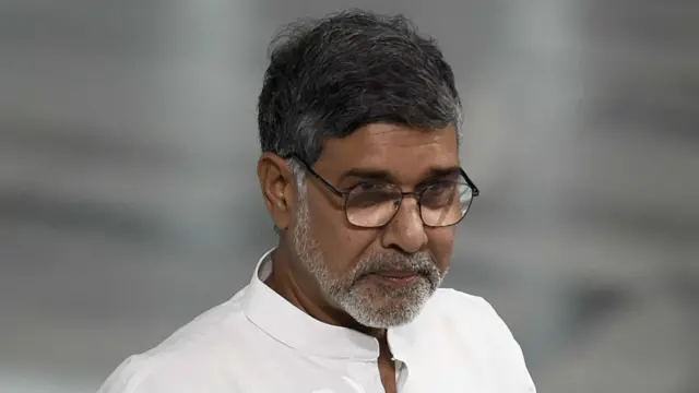 بھارت میں بچوں کی مزدوری کے خلاف مہم چلانے والے کیلاش ستیارتھی نے اپنے ایوارڈ کو بچوں کے حقوق کے لیے کام کرنے والوں کے نام کیا۔