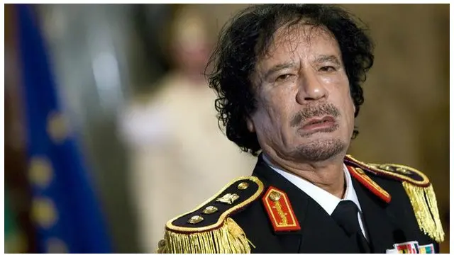 ډګرمن قذافي د یو ظالم رژیم مشري کوله.