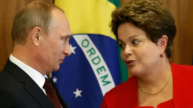 Putin e Dilma (AP)