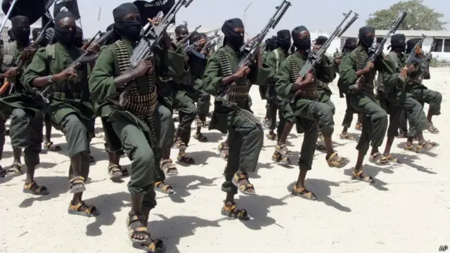 боевики "Аш-Шабаб"