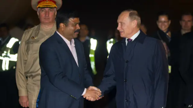 Владимир Путин в Индии