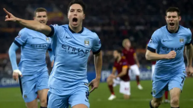 Nasri waxa uu yahay ciyaaryahanada dhexda uga tashtaan Man City