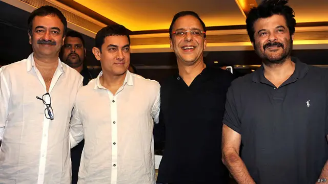 राजकुमार हीरानी, आमिर ख़ान, विधु विनोद चोपड़ा, अनिल कपूर