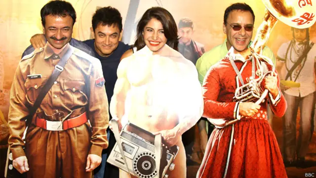 राजकुमार हीरानी, आमिर ख़ान, अनुष्का शर्मा, विधु विनोद चोपड़ा