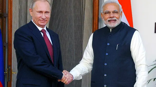 این نخستین سفر رئیس جمهوری روسیه به هند پس از انتخاب نارندرا مودی به عنوان نخست وزیر است