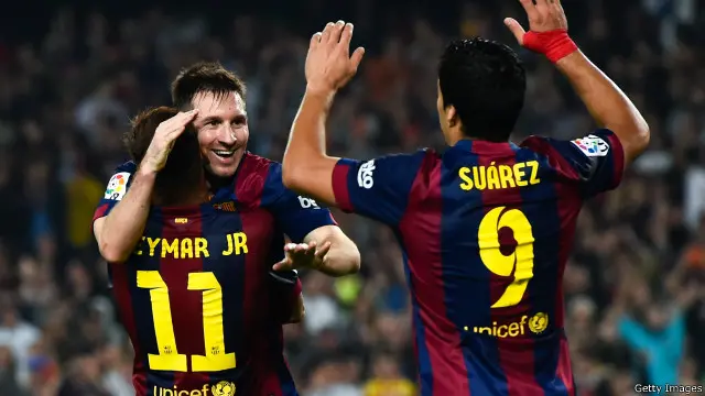 Messi Suarez NEymar