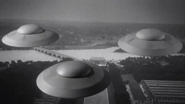 Earth and Flying saucers