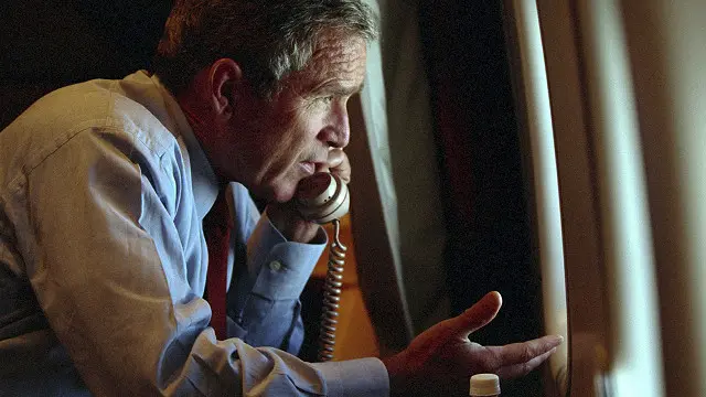 دافع بوش عن سي اي ايه قبل صدور التقرير