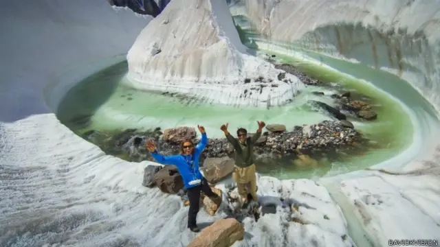 Glaciar Baltoro, Karakorum, Paquistán.