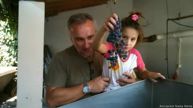 Fernando Drake Blanco (izquierda) y su hija Nadia Nerea (derecha)