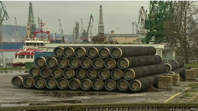 газовые трубы