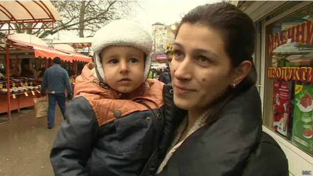 женщина с ребенком