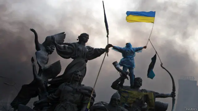 Manifestante de Maidan