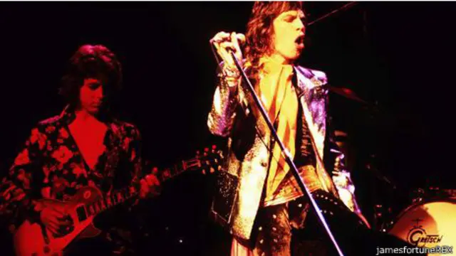 Thời gian 5 năm Mick Taylor gắn bó với The Rolling Stones thường được coi là giai đoạn sáng chói nhất của ban (James Fortune/REX)