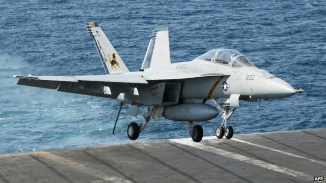 آمریکا حملاتی را علیه پیکارجویان داعش در عراق و سوریه انجام داده است