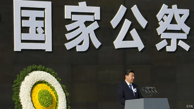 中國國家主席習近平參加了公祭儀式，再次強調歷史不容篡改。