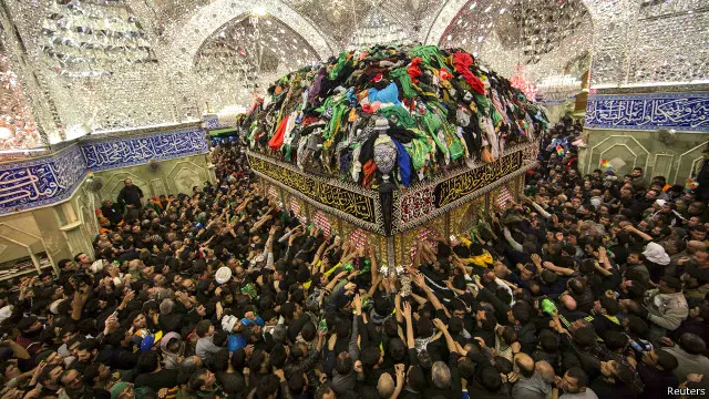 میلیون‌ها زائر شیعه با وجود تهدید تندروها در مراسم اربعین در کربلا شرکت کردند - BBC News فارسی