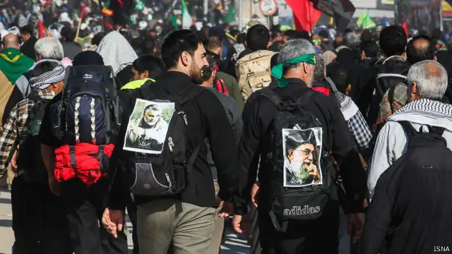 دس لاکھ کے قریب شیعہ زائرین ایران سے آئے