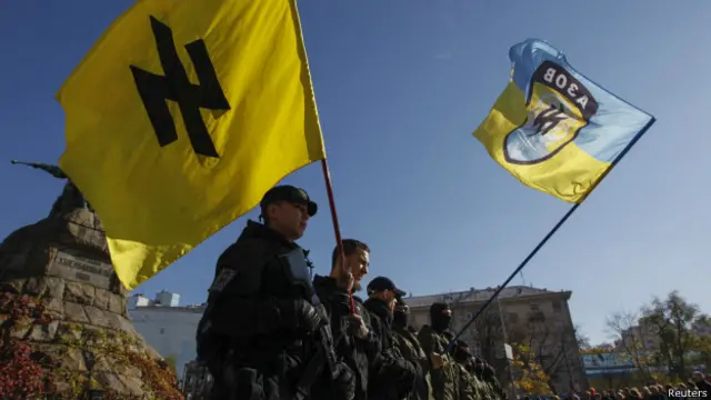 Церемония присяги в батальоне "Азов"