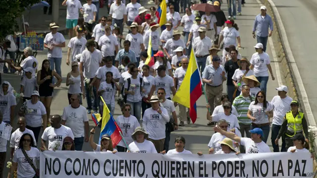Protesta Colombia
