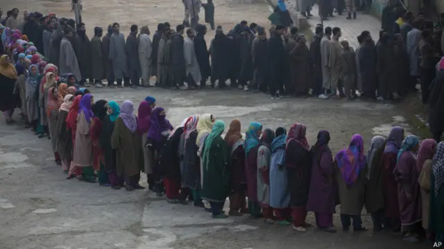 कश्मीर में चौथे चरण का मतदान ख़त्म