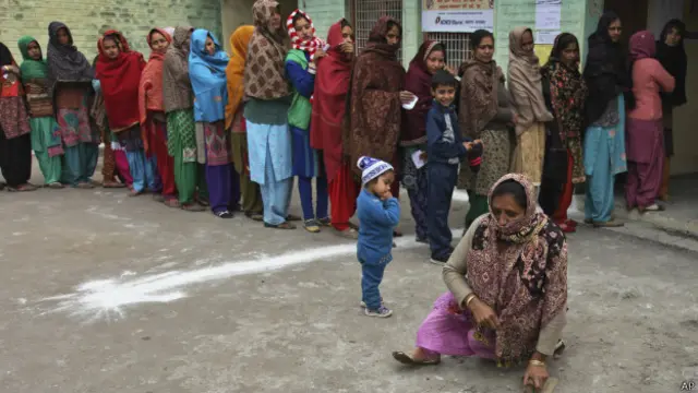 कश्मीर में चौथे चरण का मतदान ख़त्म