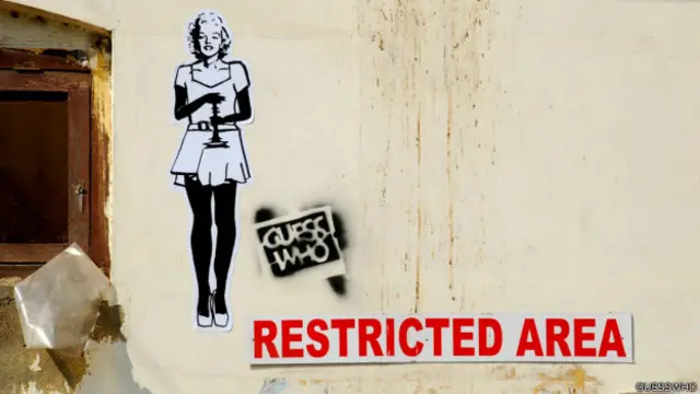 Guesswho dice que no está preocupado de ser perseguido, ya que las imágenes i temas no son muy provocativos ni de naturaleza explícita, "por ahora".